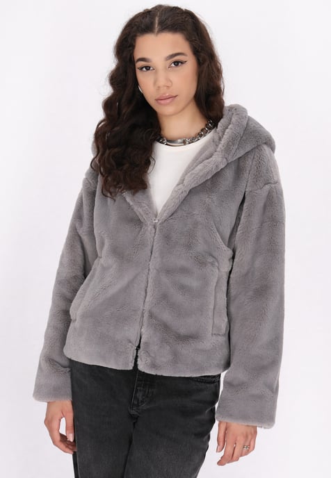 Mymo Jacke Damen grau - Image 3