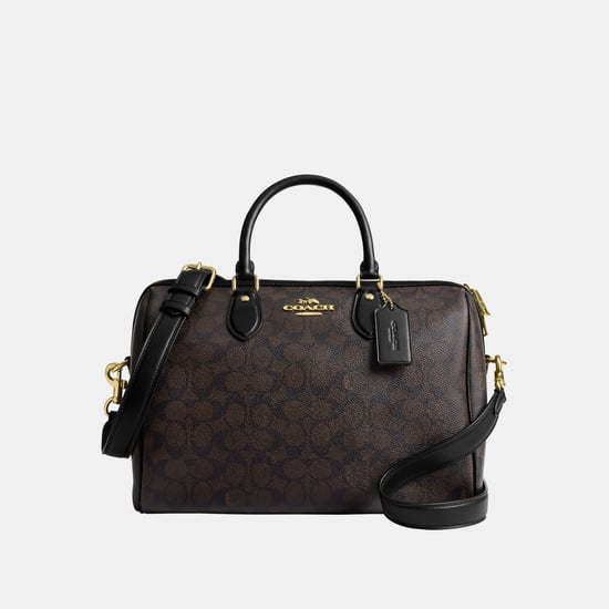 Rowan Large Satchel in Soft Signature Canvas
