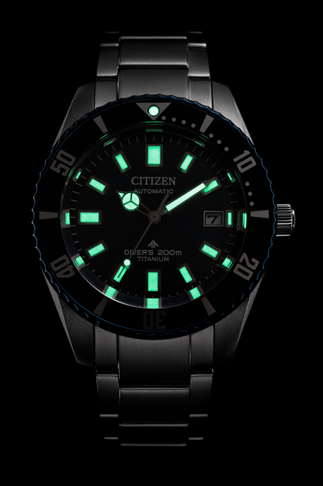 Citizen Promaster Fujitsubo Limited Edition Herren Silber Uhr NB6026-56L - Image 4