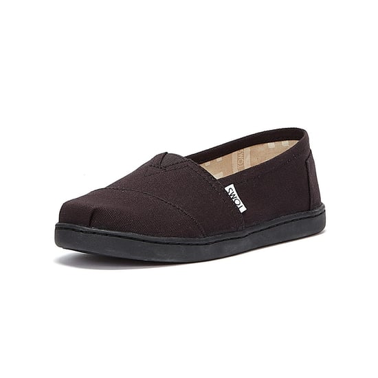 Jungen Mädchen TOMS Alpargata Jugend Schwarz / Schwarz Espadrilles - Image 3
