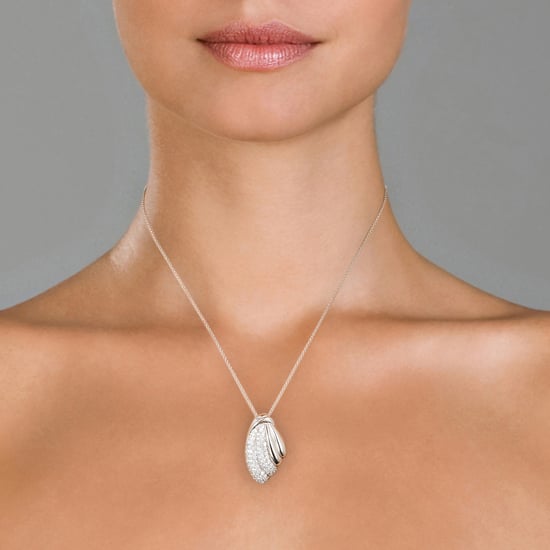 Orphelia Damen-Kette aus 925er Sterlingsilber mit Anhänger – Silber ZH-4528 - Image 5
