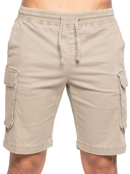 Enzo | Herren Cargo Shorts - Beige - Image 2