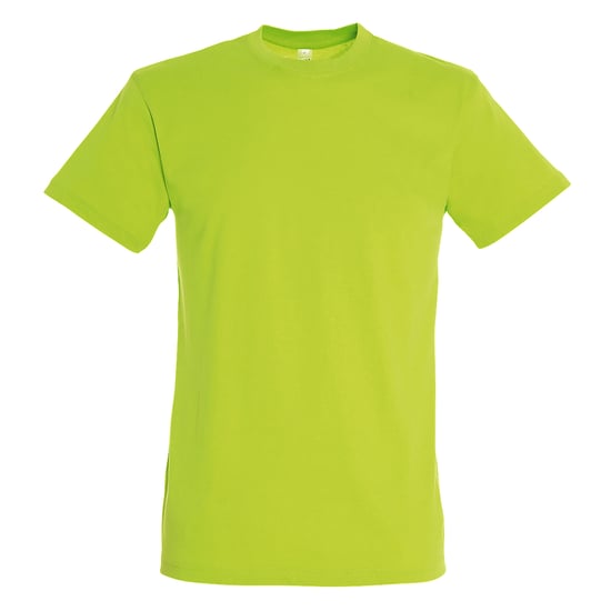SOLS Herren Regent T-Shirt mit kurzen Ärmeln (Apfelgrün) - Image 1