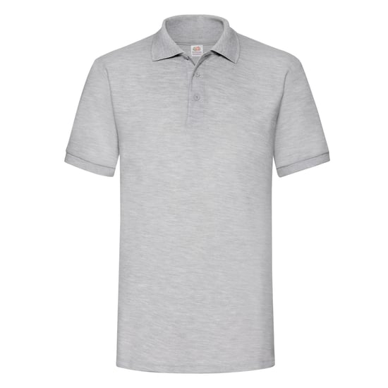 Fruit of the Loom - "65/35" Poloshirt für Herren (Grau meliert) - Image 1