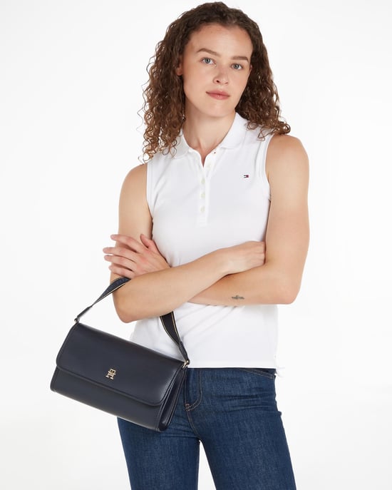 Tommy Hilfiger TH Monotype Damen Schultertasche - Image 1