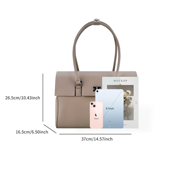 Victoria Hyde Damenhandtasche Businesstasche Reisetasche in Nude - Image 6