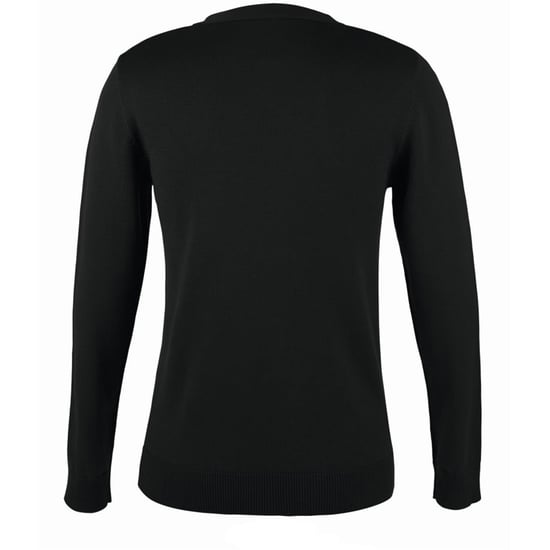 SOLS Womens/Ladies Golden V Neck Cardigan (Black)