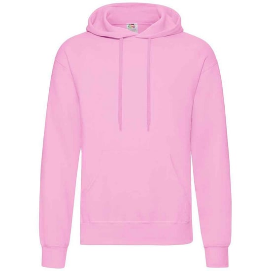 Fruit of the Loom Erwachsene Unisex Klassik Kapuzenpullover (Hellrosa) - Image 1