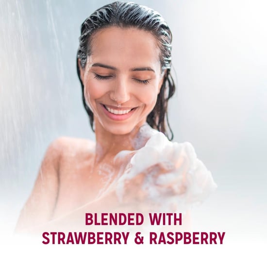 Radox Feel Radiant Shower Gel with Strawberry and Raspberry Fragrance 225ml, 3pk