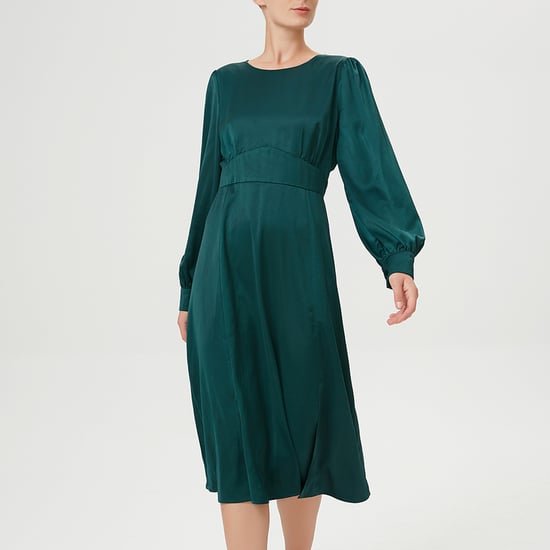 Angepasstes und ausgestelltes fließendes Blusenkleid - Image 1