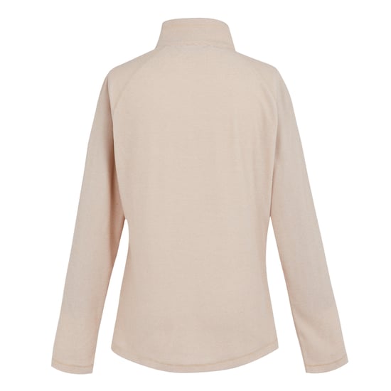 Regatta Great Outdoors Womens/Ladies Montes Half Zip Fleece Top (Warm Taupe/Blanc De Blanc)