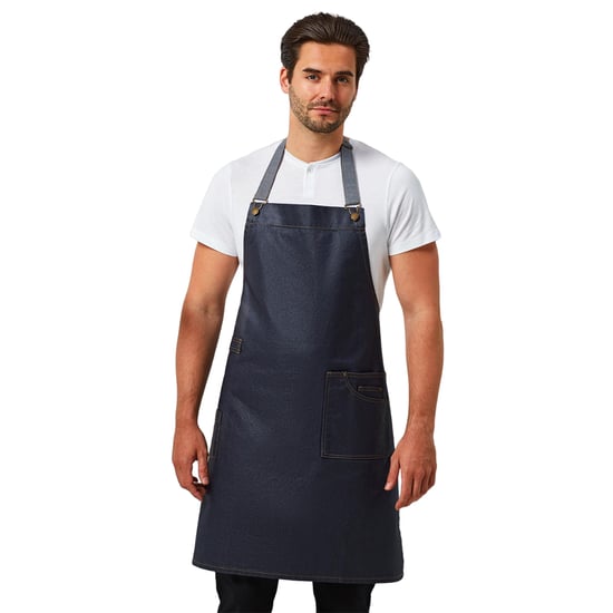 Premier District Bibbed Apron (Indigo Denim)