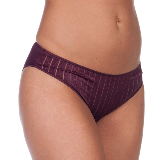 VANESA women's striped fabric bikini bottom