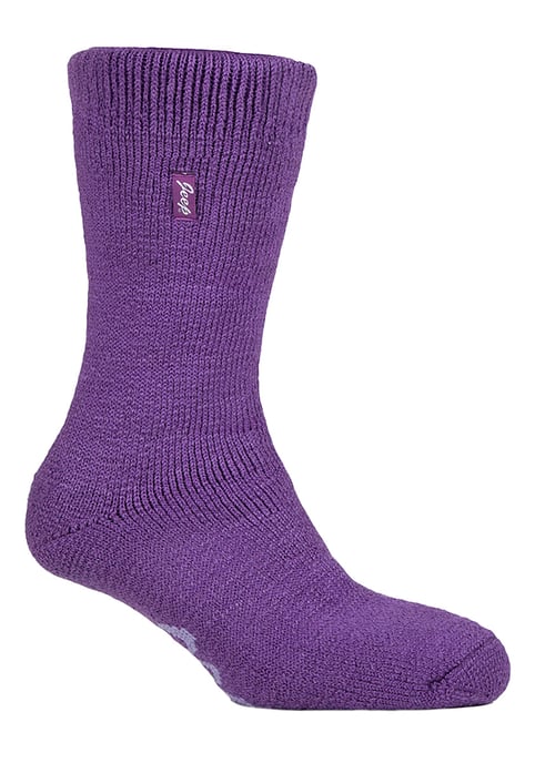 Damen Thermosocke | Jeep | Atmungsaktive Luxus gepolsterte Winterstiefelsocken für Damen - Violett - Image 1