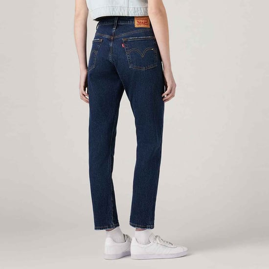Women's Levis 501 Skinny Jeans in Dark Blue
