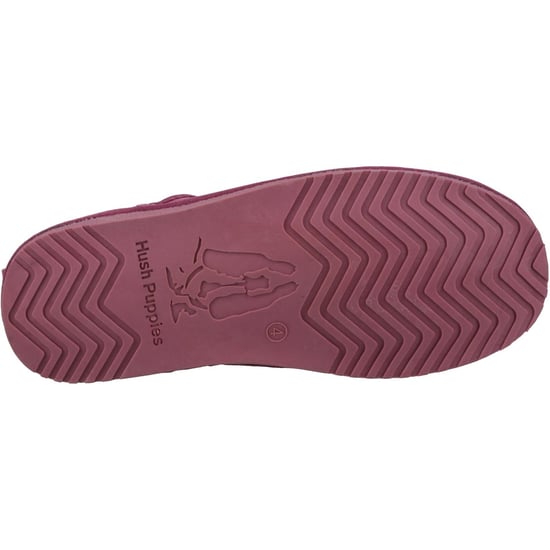 Hush Puppies Ashanti Wildleder Damen Rosa Pantoffeln - Image 3