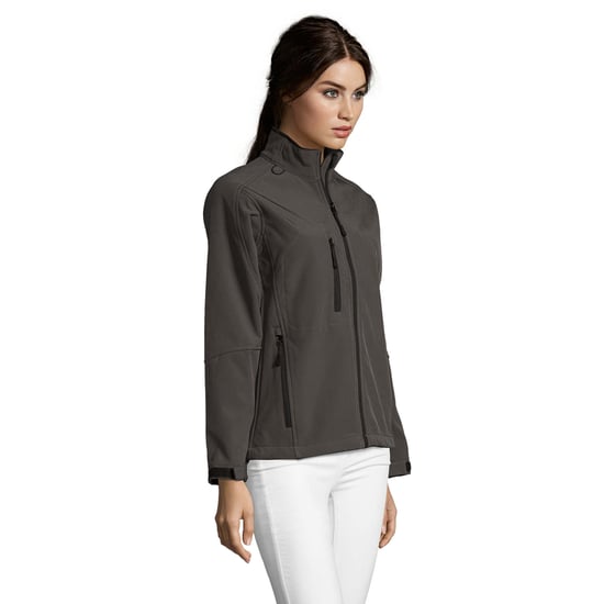 SOLS - "Roxy" Softshelljacke für Damen (Anthrazit unifarben) - Image 3