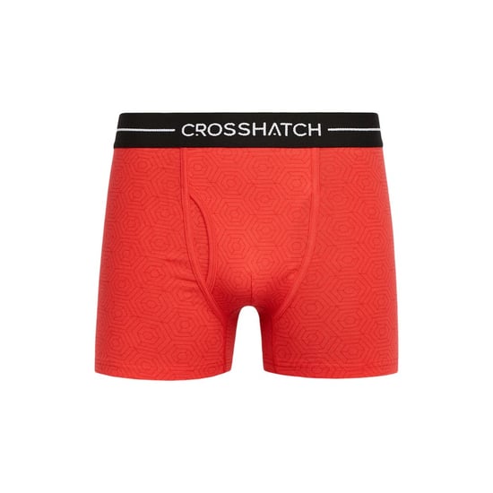 Crosshatch - "Hexter" Boxershorts für Herren (2er-Pack) (Rot) - Image 4
