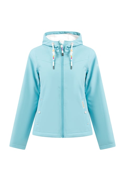 Schmuddelwedda Softshelljacke Damen DUNKELAQUA-280 - Image 1