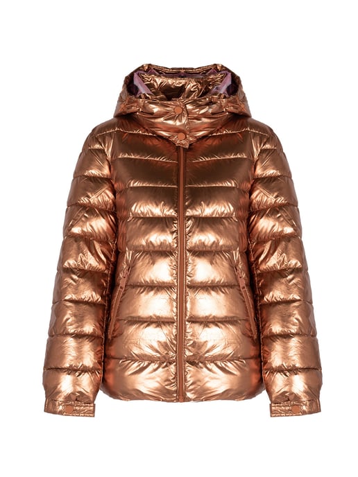 Guess Jacke Bomber-jacke Damen Gold - Image 1