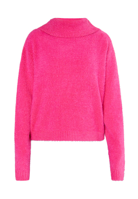 Mymo Strickpullover Damen Rosa - Image 1