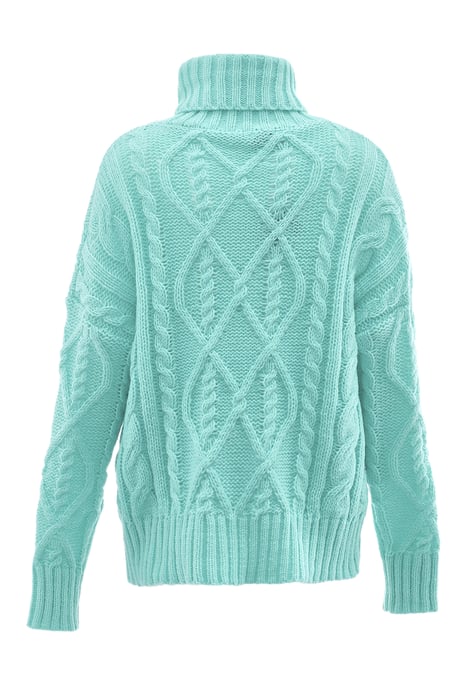 Mymo Rollkragenpullover Damen Minze - Image 2