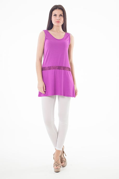 Sleeveless A Line Tunic