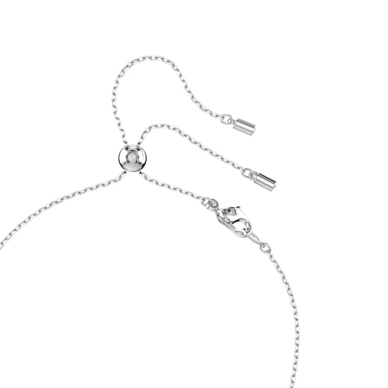 Swarovski 'Constella Bars' Damen-Halskette aus Metall - Silber 5711830 - Image 3