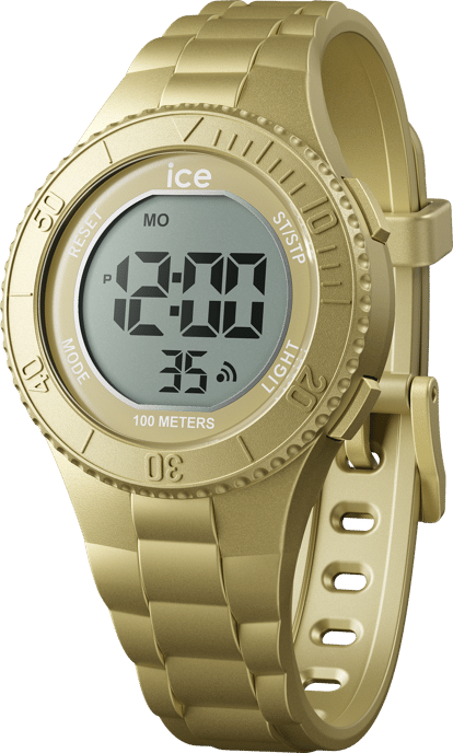 Ice Watch Ice Digit - Gold Metallic Gold Kind Armbanduhr 021277 - - Image 1