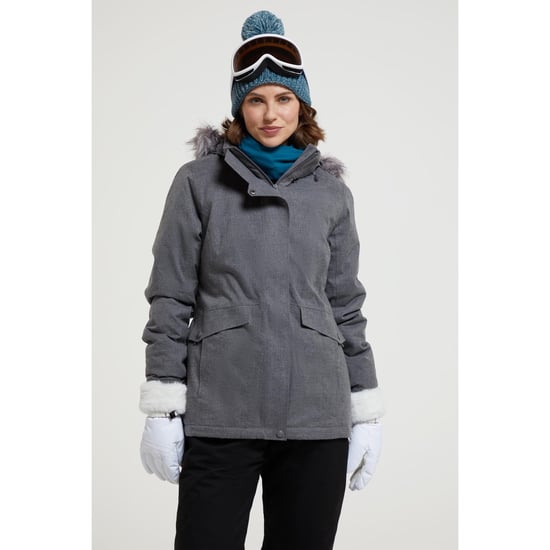 Mountain Warehouse Damen/Damen Snow II wasserdichte Skijacke (Grau) - Image 1