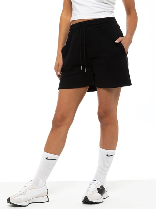 Enzo Womens Sweat Shorts - Schwarz - Image 1