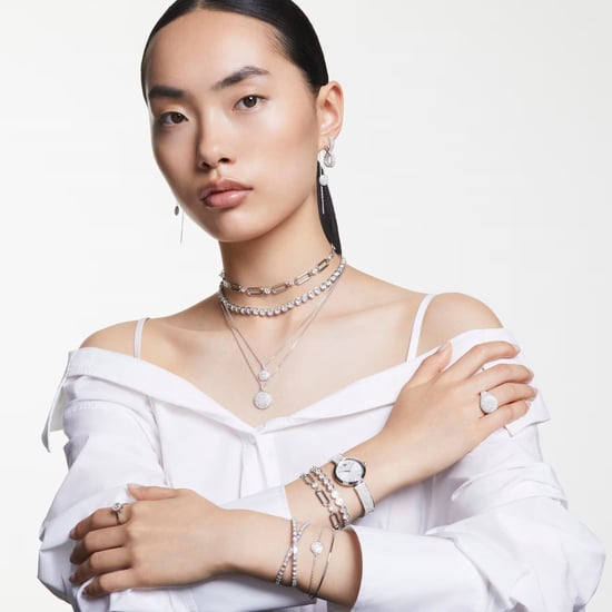 Swarovski 'Hyperbola' Damen-Ohrhänger aus Base-Metall - Silber 5684047 - Image 6