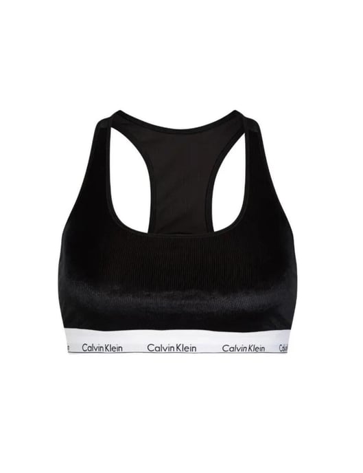 Calvin Klein Modern Cotton Velvet Unlined Bralette