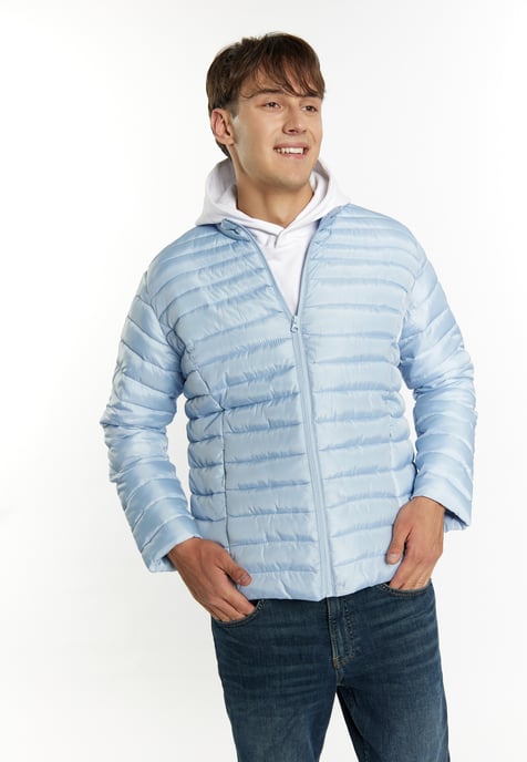 Mo leichte Steppjacke Herren eisblau - Image 3