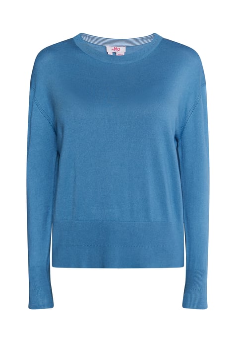 Mymo Strickpullover Damen Himmelblau - Image 1