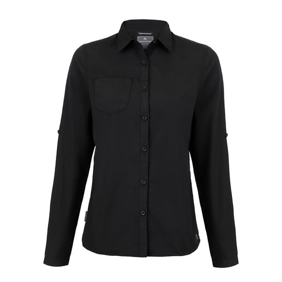 Craghoppers Womens/Ladies Expert Kiwi Long-Sleeved Shirt (Black)