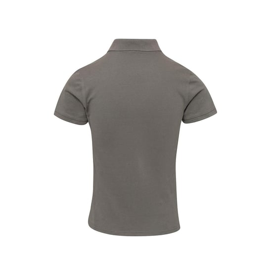 Premier Womens/Ladies Coolchecker Plus Polo Shirt (Dark Grey)