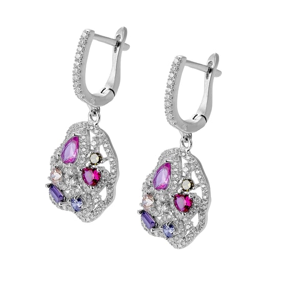 Orphelia 'Marosetti' Women's 925 Sterling Silver Drop Earrings - Silver ZO-7427