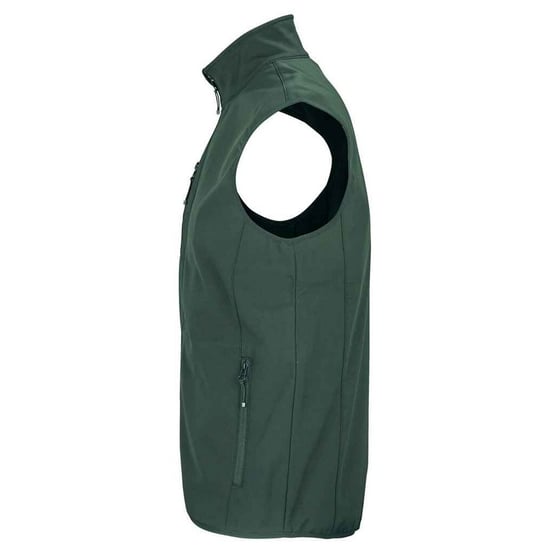 SOLS Herren Falcon Softshell Recycled Body Warmer (Waldgrün) - Image 2