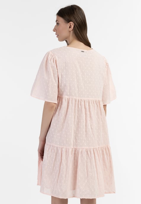 Dreimaster Kleid Damen hellrosa - Image 4