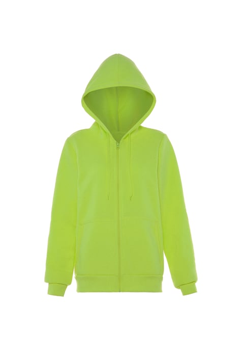 Mymo Kapuzenjacke Damen Saure Limette - Image 1