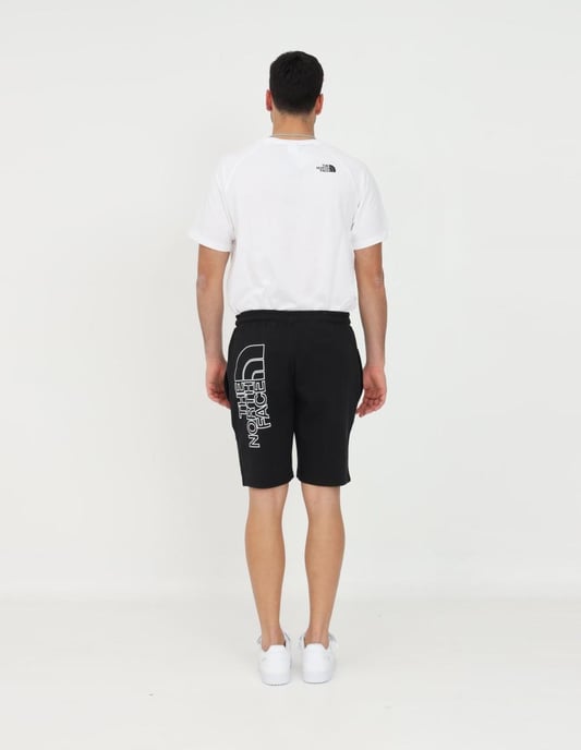 The North Face Herren Grafik Shorts Schwarz - Image 6