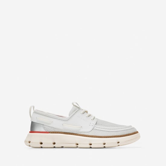Cole Haan 4.ZeroGrand Regatta Nylon Herren Blanc de Blanc Bootsschuhe - Image 5