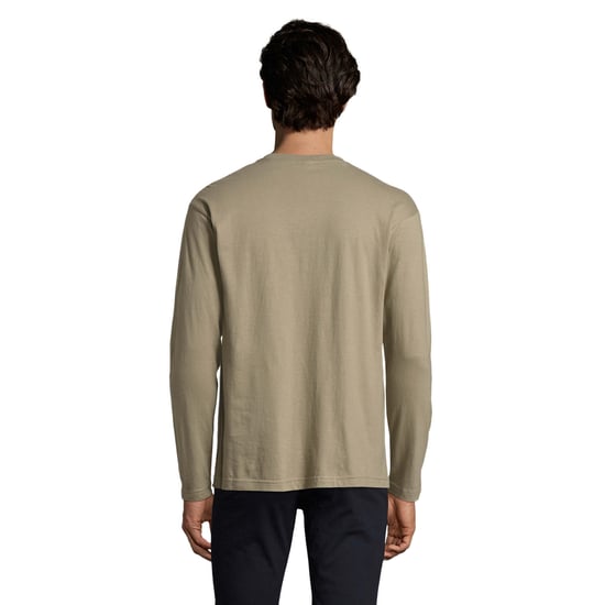 SOLS - "Monarch" T-Shirt für Herren Langärmlig (Khakigrün) - Image 2