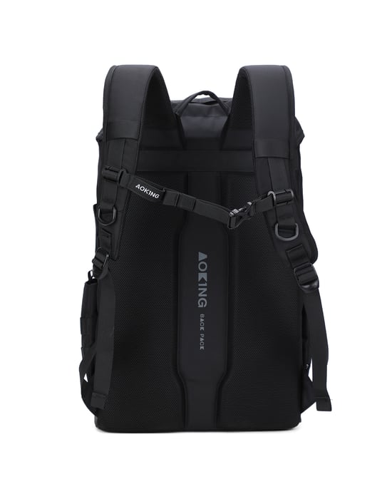 Aoking Rucksack Unisex BLACK - Image 4