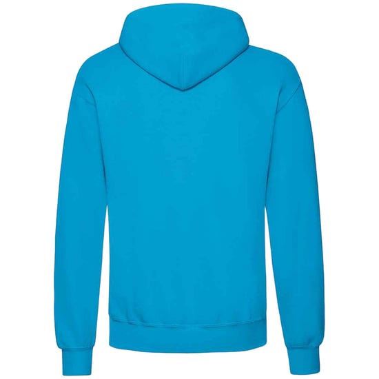 Fruit of the Loom - "Classic" Sweatshirt mit Kapuze für Herren/Damen Unisex (Azure Blau) - Image 2