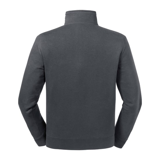 Russell Mens Authentic Quarter Zip Sweatshirt (Convoy Grey)