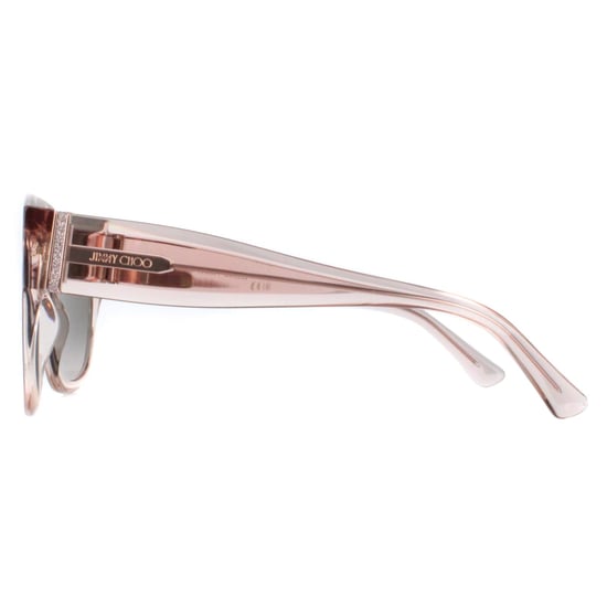 Jimmy Choo Butterfly Womens Transparent Rose Brown Gradient LEELA/S