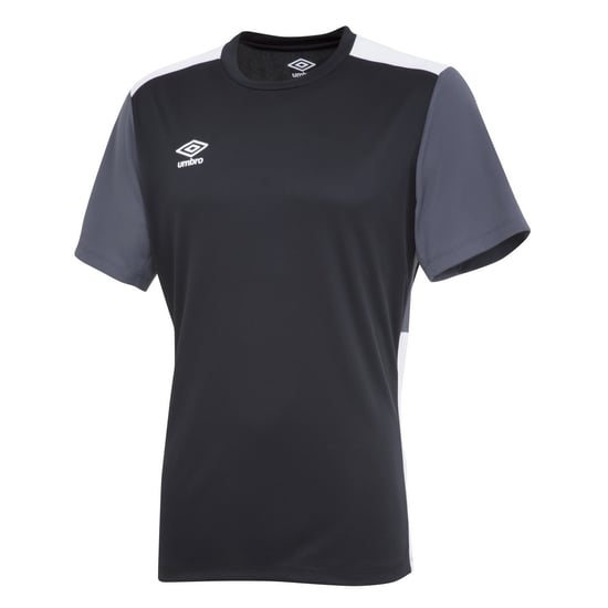 Umbro Childrens/Kids Contrast Training Jersey (Black/Carbon/White)