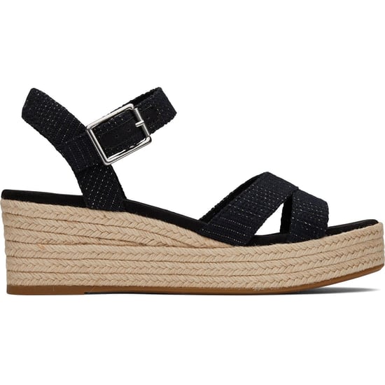 TOMS Audrey Textil Frauen Schwarz Wedges - Image 4